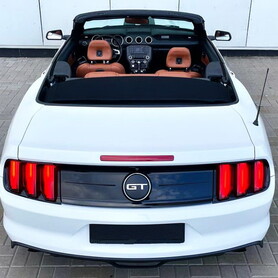 280 Кабриолет Ford Mustang GT белый - авто на свадьбу в Киеве - портфолио 4