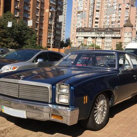 1977 Chevrolet Malibu Classic blue - авто на свадьбу в Киеве - портфолио 4