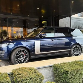 221 Внедорожник Range Rover Long синий аренда - авто на свадьбу в Киеве - портфолио 3