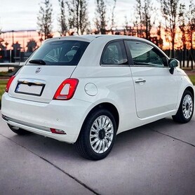 415 Седан Fiat F500 белый аренда - авто на свадьбу в Киеве - портфолио 3