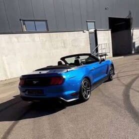036 Ford Mustang GT синий кабриолет прокат - авто на свадьбу в Киеве - портфолио 6