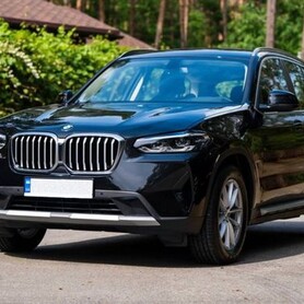 036 BMW X3 черный внедорожник на прокат - авто на весілля
 у Києві - портфоліо 2