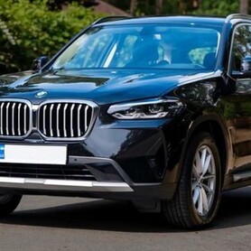 036 BMW X3 черный внедорожник на прокат - авто на весілля
 у Києві - портфоліо 1