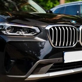 036 BMW X3 черный внедорожник на прокат - авто на весілля
 у Києві - портфоліо 5