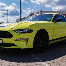 128 Ford Mustang GT 3.7 салатовый спорткар - авто на весілля
 у Києві - портфоліо 2