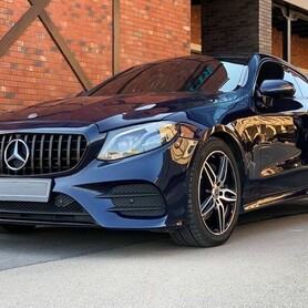 059 Прокат авто Mercedes Е Coupe W238 cиний - авто на весілля
 у Києві - портфоліо 5