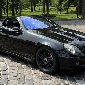 418 Кабріолет Mercedes-Benz SLK320 R170 - авто на весілля
 у Києві - портфоліо 4