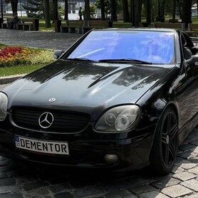 418 Кабріолет Mercedes-Benz SLK320 R170 - авто на весілля
 у Києві - портфоліо 3