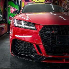 419 Audi TT RS червона для фотосесії зйомки оренда - авто на весілля
 у Києві - портфоліо 6
