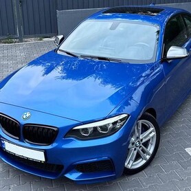 426 BMW 240i синя для фотосесії зйомки оренда - авто на весілля
 у Києві - портфоліо 3