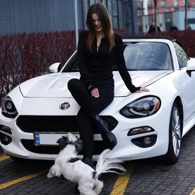 200 Кабріолет на весілля Fіat 124 Spider білий - авто на весілля
 у Києві - портфоліо 1