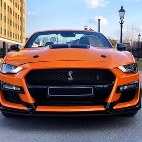 398 Кабріолет Ford Mustang GT помаранчовий - авто на весілля
 у Києві - портфоліо 3