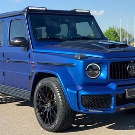 021 Mercedes-Benz G800 Brabus «Кубік» синій - авто на весілля
 у Києві - портфоліо 3