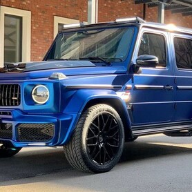 021 Mercedes-Benz G800 Brabus «Кубік» синій - авто на весілля
 у Києві - портфоліо 1