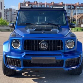 021 Mercedes-Benz G800 Brabus «Кубік» синій - авто на весілля
 у Києві - портфоліо 4