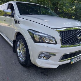 Лімузин INFINITI QX80 - авто на весілля
 у Івано-Франківську - портфоліо 5