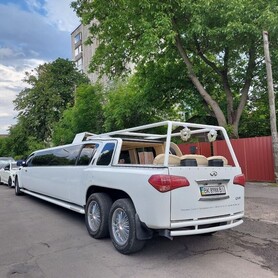 Лімузин INFINITI QX80 - авто на весілля
 у Івано-Франківську - портфоліо 2