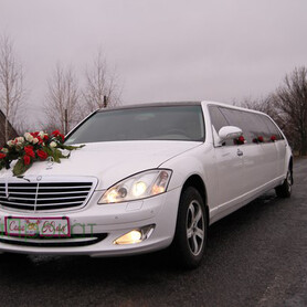 лімузин Мерседес S класу W221 - авто на весілля
 у Львові - портфоліо 1