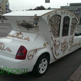 Лімузин-Карета Крайслер С300 - авто на весілля
 у Львові - портфоліо 6