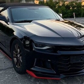 091 Прокат кабріолет Chevrolet Camaro чорний - авто на весілля
 у Києві - портфоліо 1