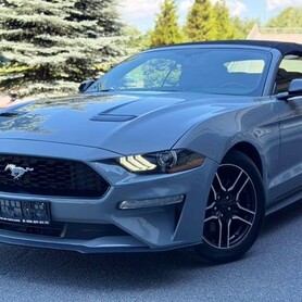 027 Прокат кабріолет Ford Mustang GT сірий - авто на весілля
 у Києві - портфоліо 2