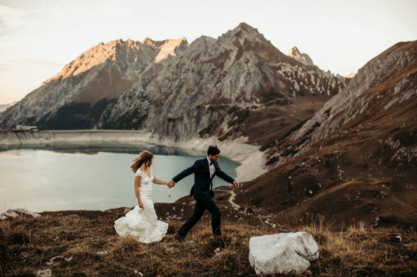 Wedding Alps - фото №21