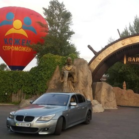 BMW 530i e60 - авто на свадьбу в Днепре - портфолио 2