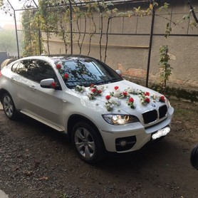 BMW X6 Біла - авто на свадьбу в Хусте - портфолио 1