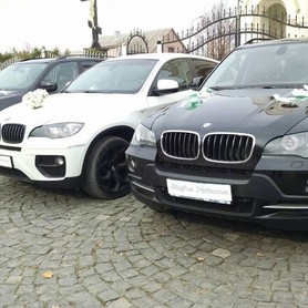 BMW X6 Біла & X5 чорні - авто на свадьбу в Хусте - портфолио 1