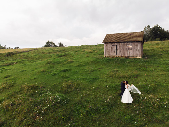 Весільна зйомка в горах для Клюши та Дениса - фото №12