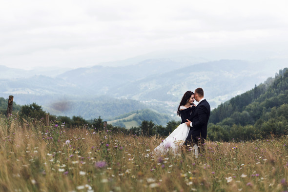 Весільна зйомка в горах для Клюши та Дениса - фото №35