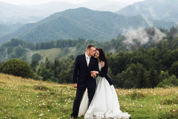 Весільна зйомка в горах для Клюши та Дениса - фото №56