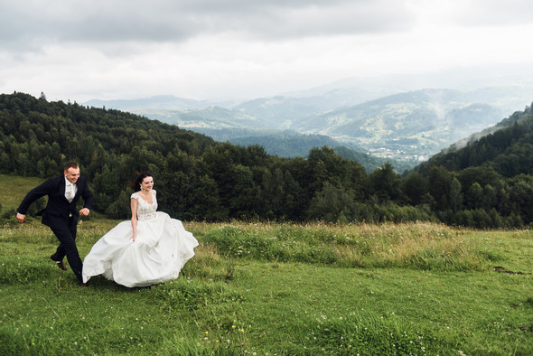 Весільна зйомка в горах для Клюши та Дениса - фото №22