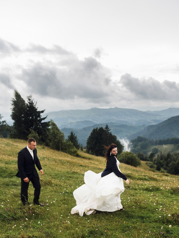 Весільна зйомка в горах для Клюши та Дениса - фото №59