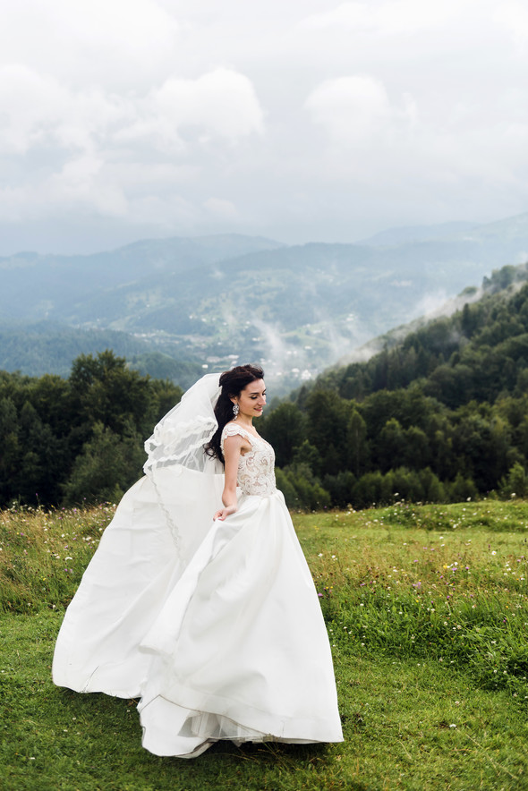 Весільна зйомка в горах для Клюши та Дениса - фото №21