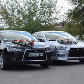 Mitsubishi Lancer X - авто на свадьбу в Ровно - портфолио 4