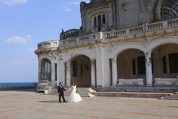 Свадебный день Себастьяна и Насти. Констанца, Румыния - фото №41