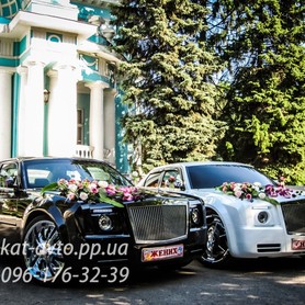 Rolls-Royce Phantom - авто на свадьбу в Харькове - портфолио 1