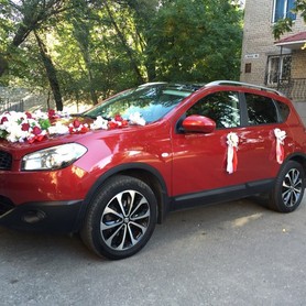 Nissan Qashqai - авто на свадьбу в Днепре - портфолио 1