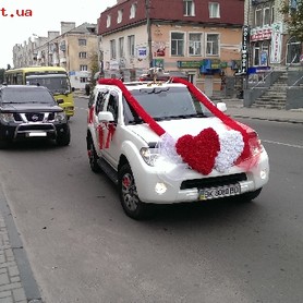 Nissan Pathfinder - авто на свадьбу в Житомире - портфолио 3