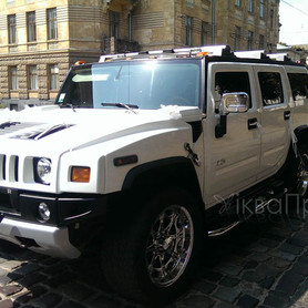 Hummer H2 белый - авто на свадьбу в Ровно - портфолио 3