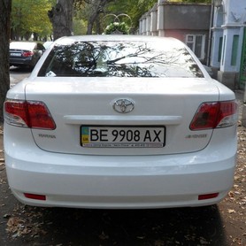 Toyota Avensis белая - авто на свадьбу в Николаеве - портфолио 5
