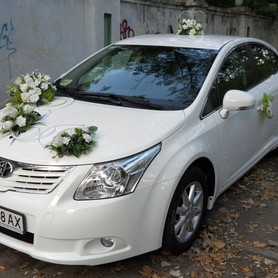 Toyota Avensis белая - авто на свадьбу в Николаеве - портфолио 3