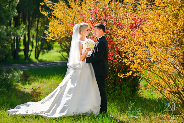 Красивая свадьба в классическом стиле Юлии и Виталия - фото №11