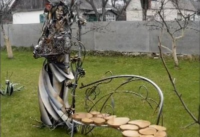 Скульптура "Девушка-Весна" - место для фотосессии в Житомире - портфолио 4