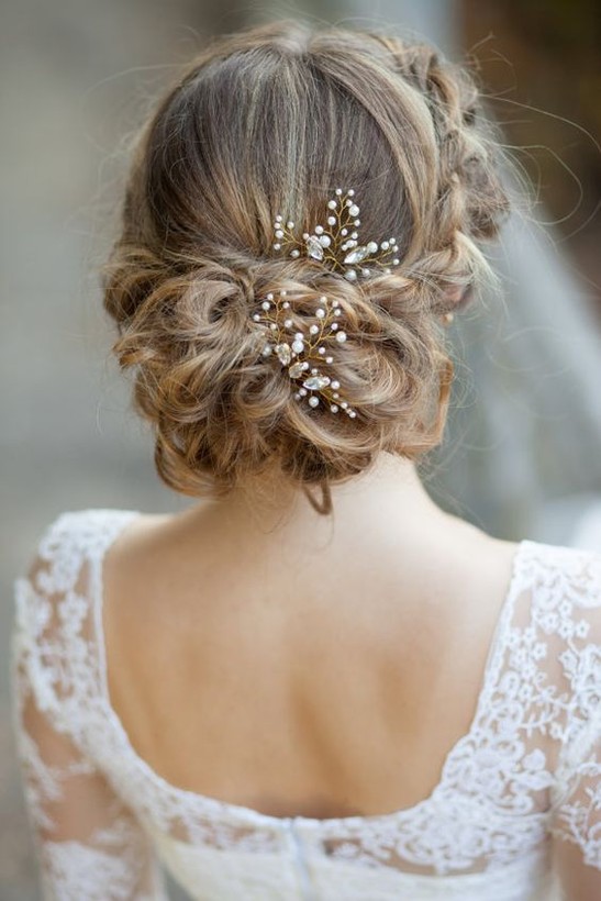 Свадебные украшения для волос, свадебная заколка