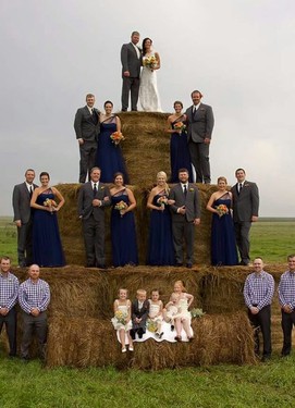 свадебная фотосессия, свадьба в кругу семьи