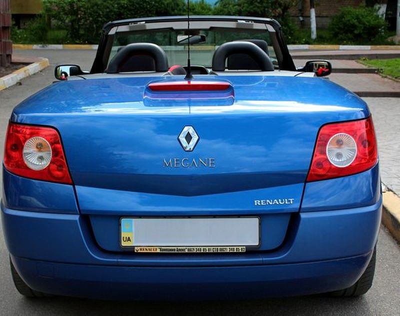 227 Кабриолет Renault Megane синий  