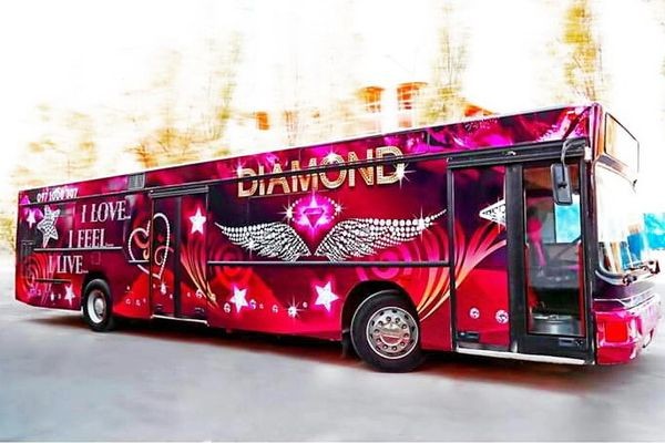 369 Автобус Пати бас Diamond Party Bus прокат 
