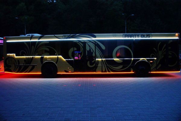 064 Автобус Party Bus Golden Prime пати бас 